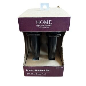 Home Decorators Collection Oil Rubbed Bronze Drapery Holdback Set U-ORBFOHJ07HB